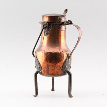 KAFFEKOKARE, koppar, 1700-tal.