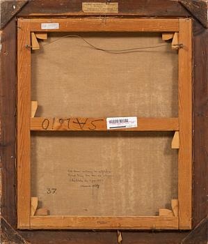 CARL BIRGER HÖÖG, olja på duk, ej signerad, intygad à tergo.