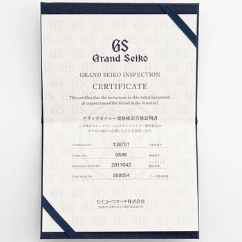 Grand Seiko, GMT, "Mount Iwate", "Boutique Exclusive", "Limited Edition", ca 2020.