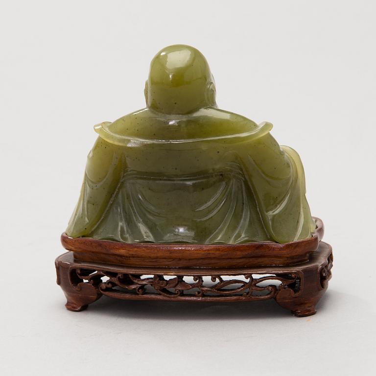 A Bowenite Buddha Figurine.