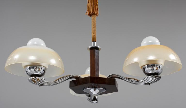 TAKLAMPA, Sverige, art déco 1920/1930-tal. H 67.