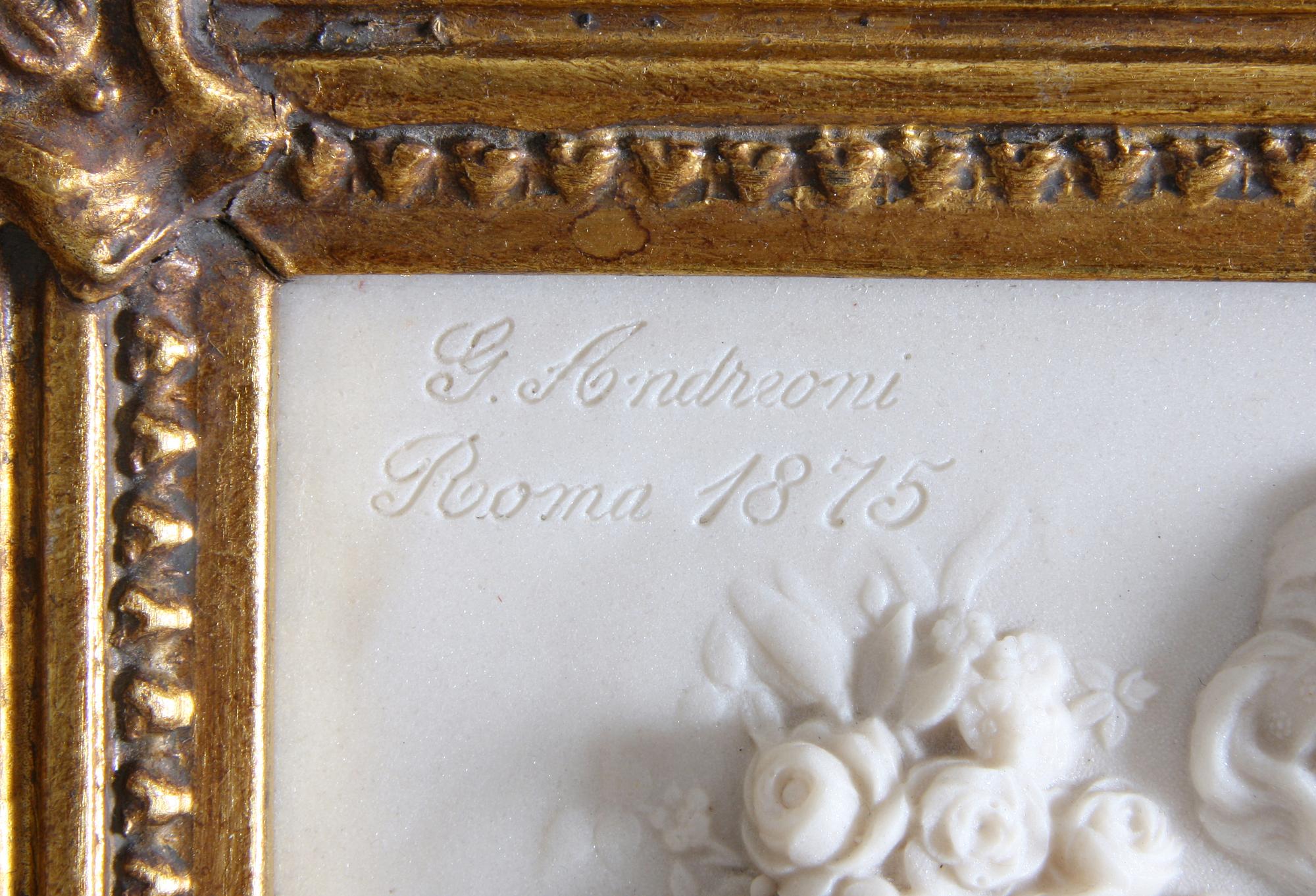 VÄGGRELIEF, kopia efter äldre förlaga.