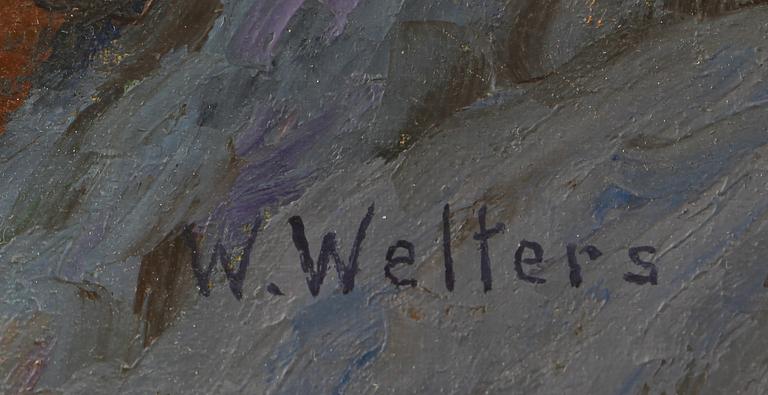 WILLEM WELTERS, olja på duk, signerad.