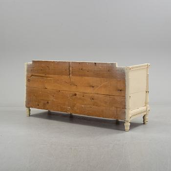 A provincial Gustavian sofa, early 19th Century.