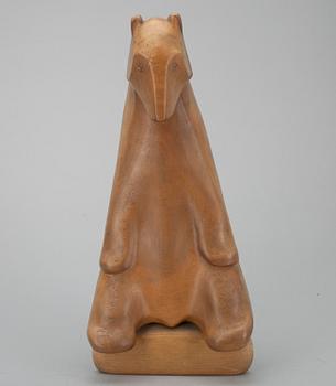 GUNNAR UOTILA, träskulptur, sign. och dat. 1959.