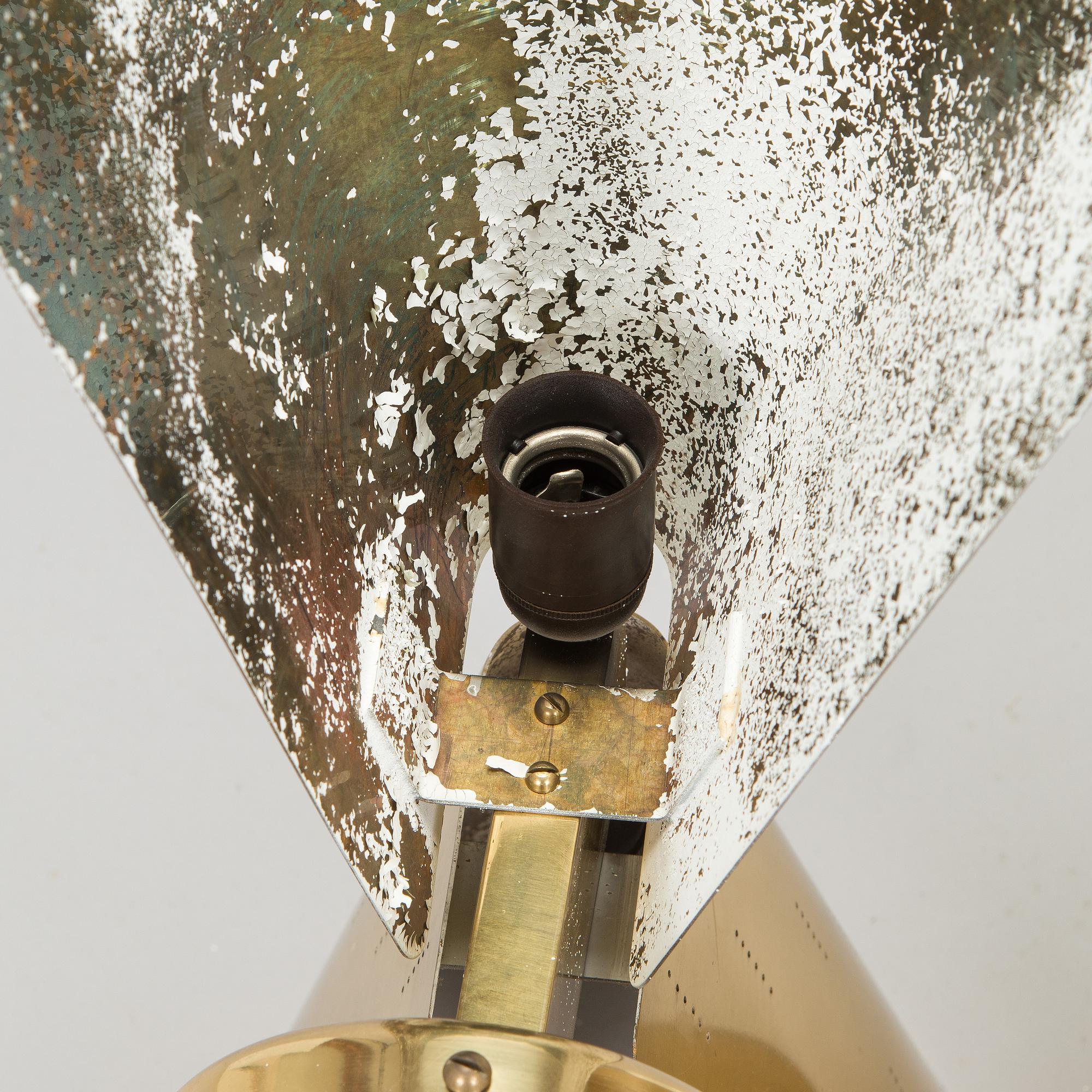 Paavo Tynell, a pair of  mid-20th century  wall lights for Taito. Made to order.