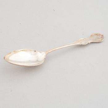 A 97-piece Swedish silver cutlery, model 'Olga', including GAB, Stockholm 1965.