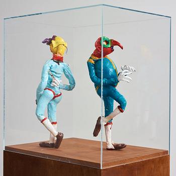 Nathalie Djurberg, Puppets from "I Wasn’t Made to Play the Son”, 2011.