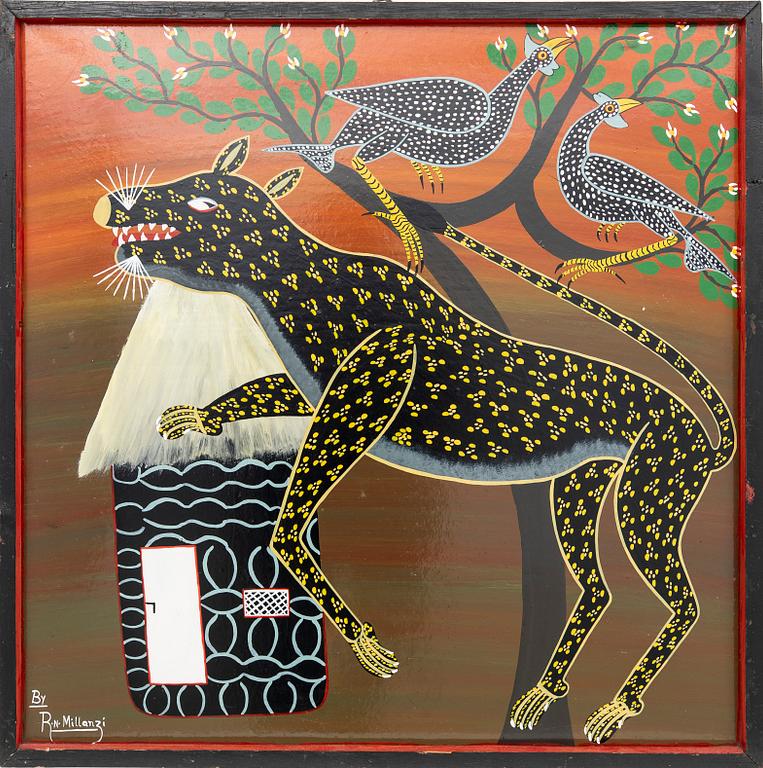 R.N. Millanzi, so-called Tinga-Tinga painting.