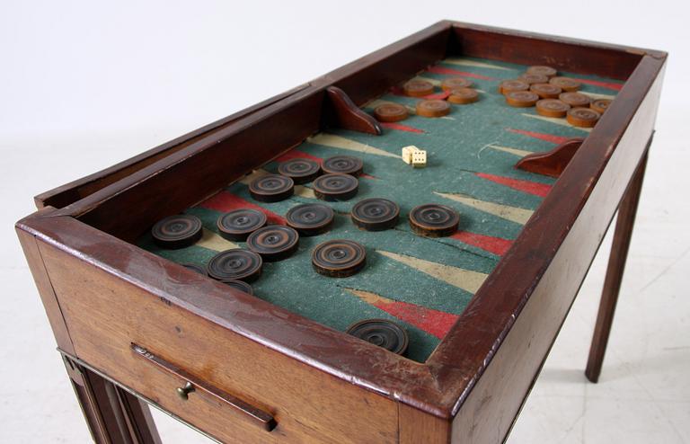 SPELBORD, sengustavianskt, 1800-talets första del.