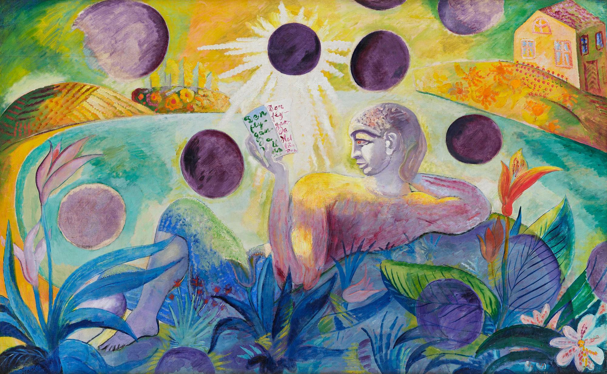 Isaac Grünewald, "Den Flygande Holländaren" (Soluppgång).