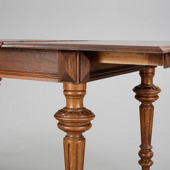 MATSALSMÖBEL, 7 delar, nyrenässans, 1800-talets slut.