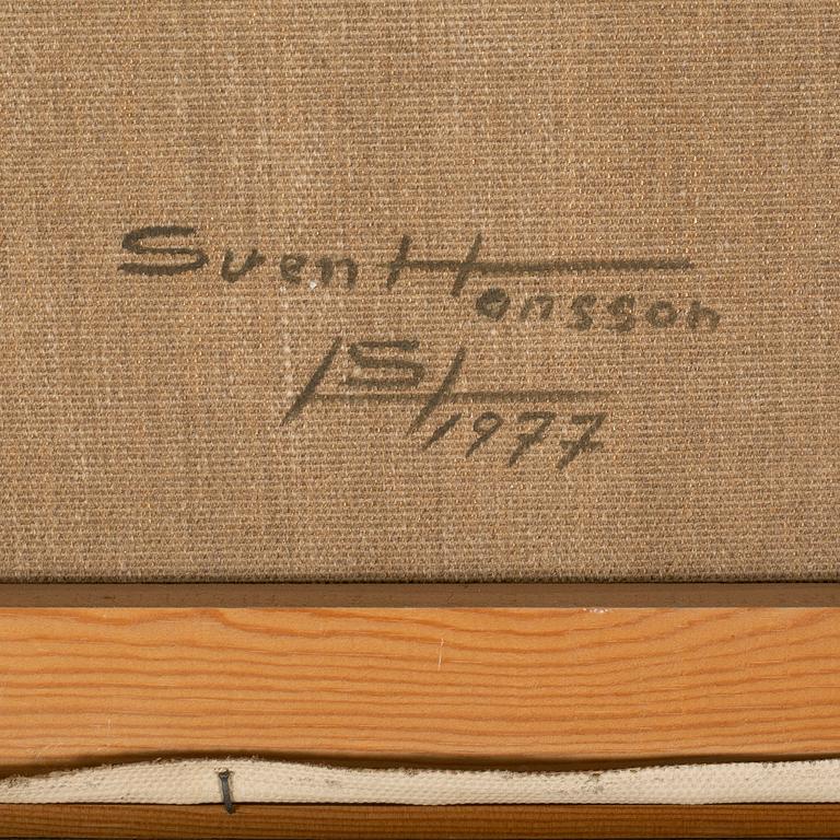 SVEN AXEL HANSSON, oil on canvas´, signed and dated -77.