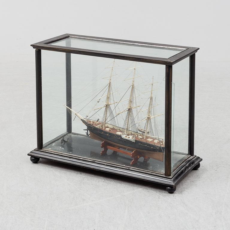 A 20th century model ship.
