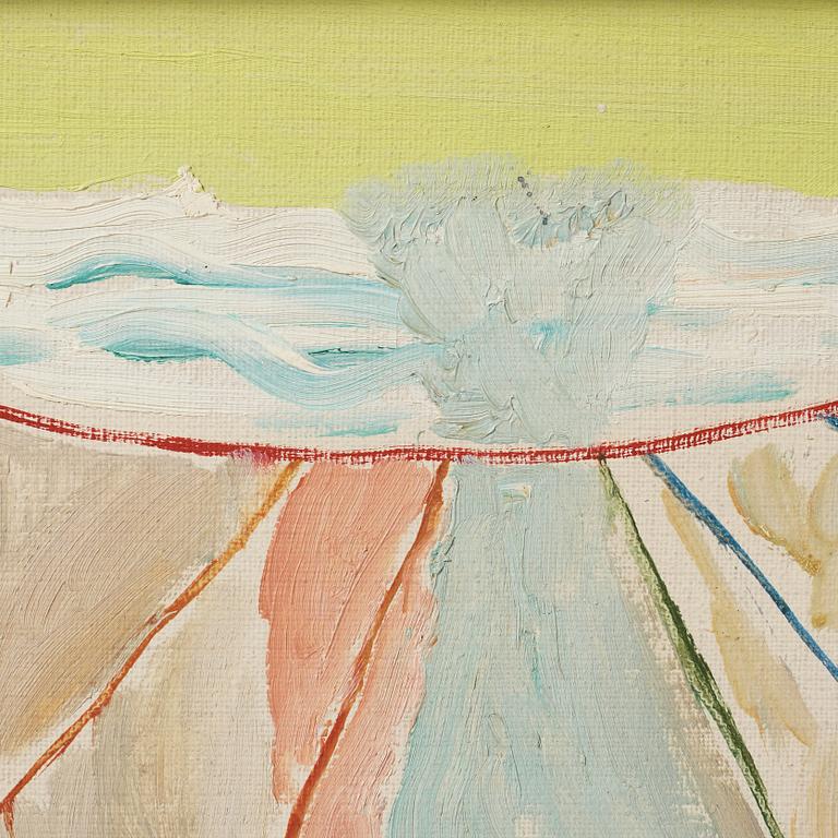 RUNE JANSSON, oil on canvas, signed and dated -54.