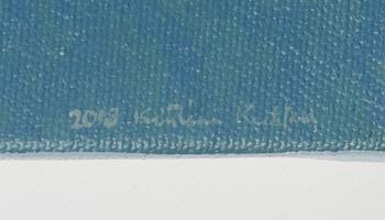 Kristian Krokfors, oil on canvas, signed and dated 2013.