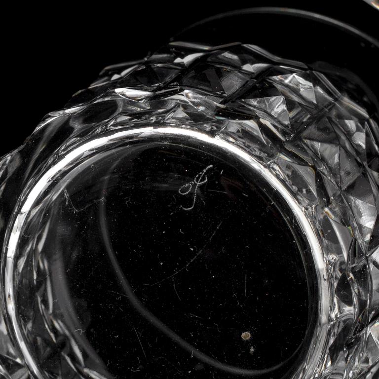 INGEBORG LUNDIN, glas, 29 st  "Silvia", Orrefors, modellen formgiven 1957.