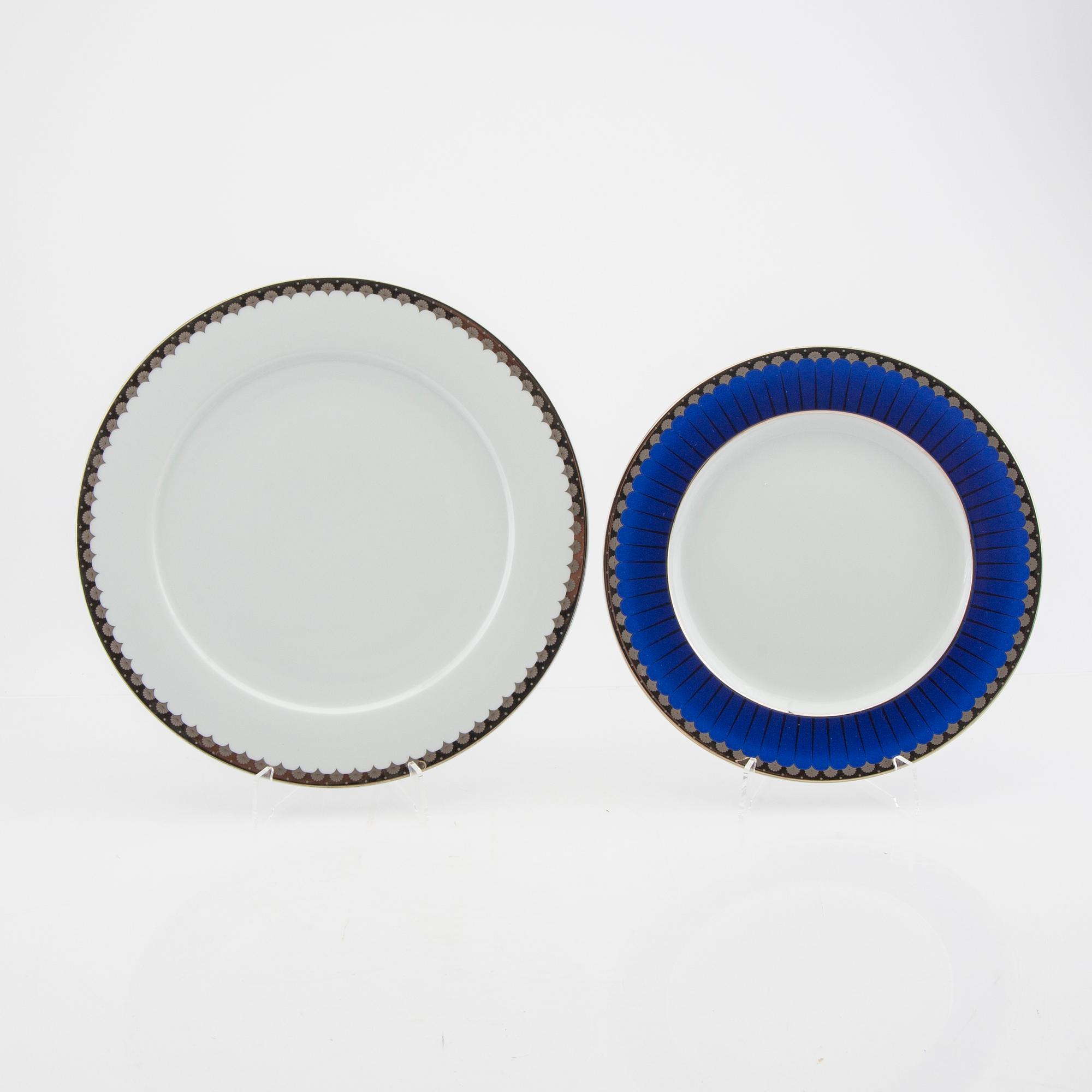 Sigvard Bernadotte,  servis  100 dlr "Millennium-line Marianne", Christineholm, Fyrklövern.