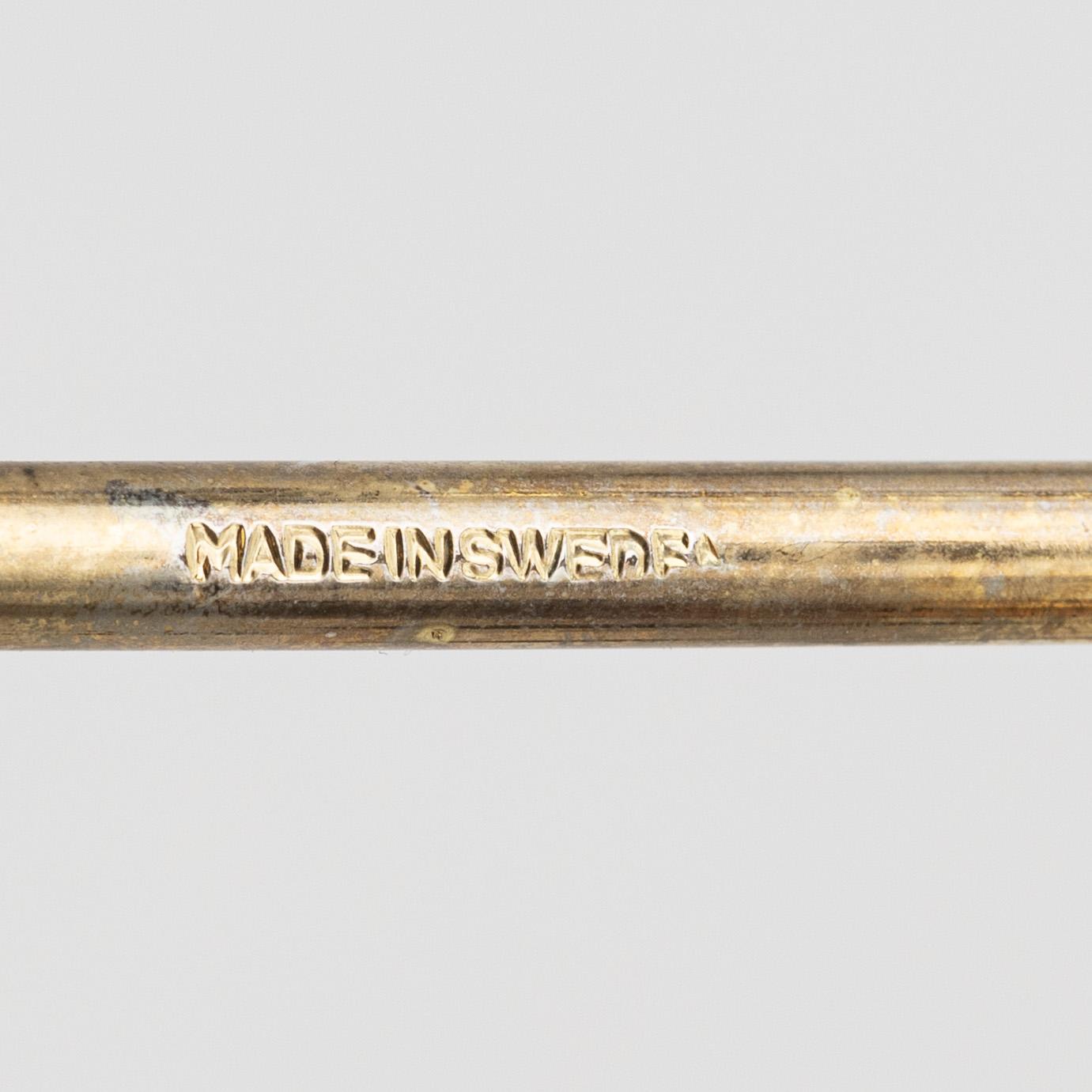 Harry Boström, kandelabrar, 6 st, "Spiral", Bo Svensk.