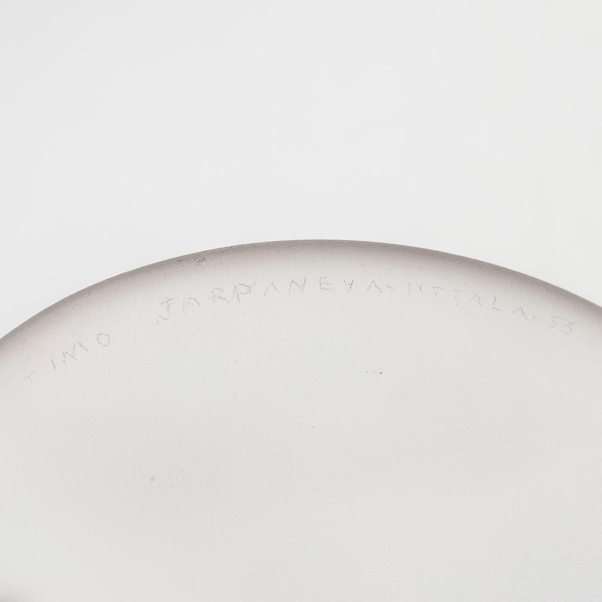 Timo Sarpaneva, skulptur, Hiidenkehto (Jättens vagga) signerad Timo Sarpaneva, Iittala -55.