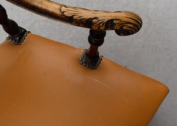 KARMSTOL, barock, 1700-tal.