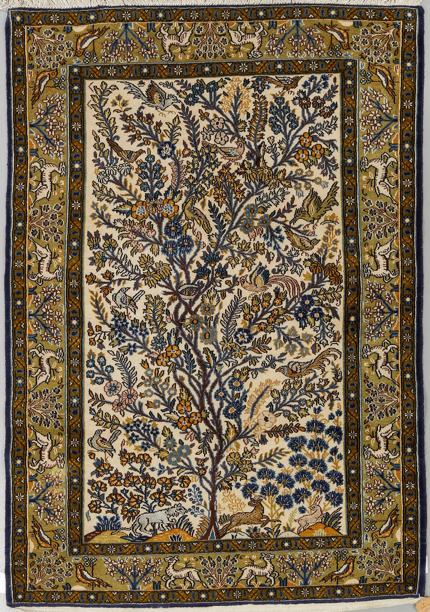 MATTA, Ghom, part silk. Ca 158x106.
