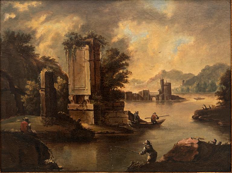 Claude Joseph Vernet, his circle of ruin landscapes.