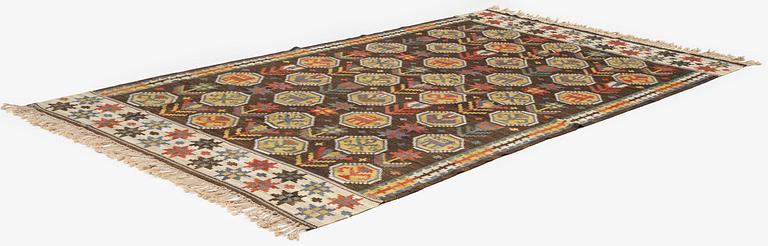 Märta Måås-Fjetterström, draperi, "Lammet", rölakan, ca 269 x 147 cm, signerad MMF.