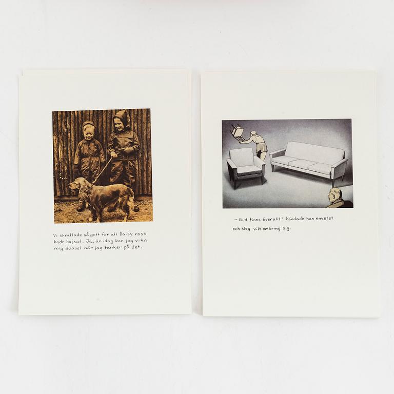 Jan Stenmark, portfolio including 16 prints signed edition 206/500.