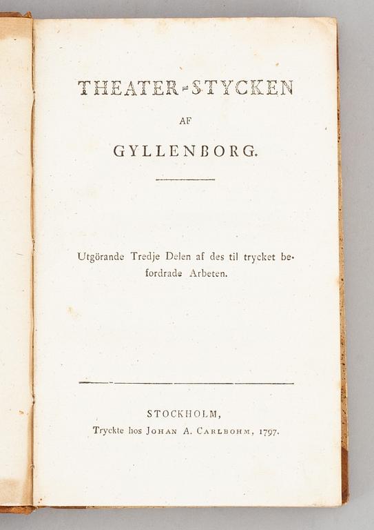 Äldre vitterhet, med Tessins brev till Gustaf III (7 vol).