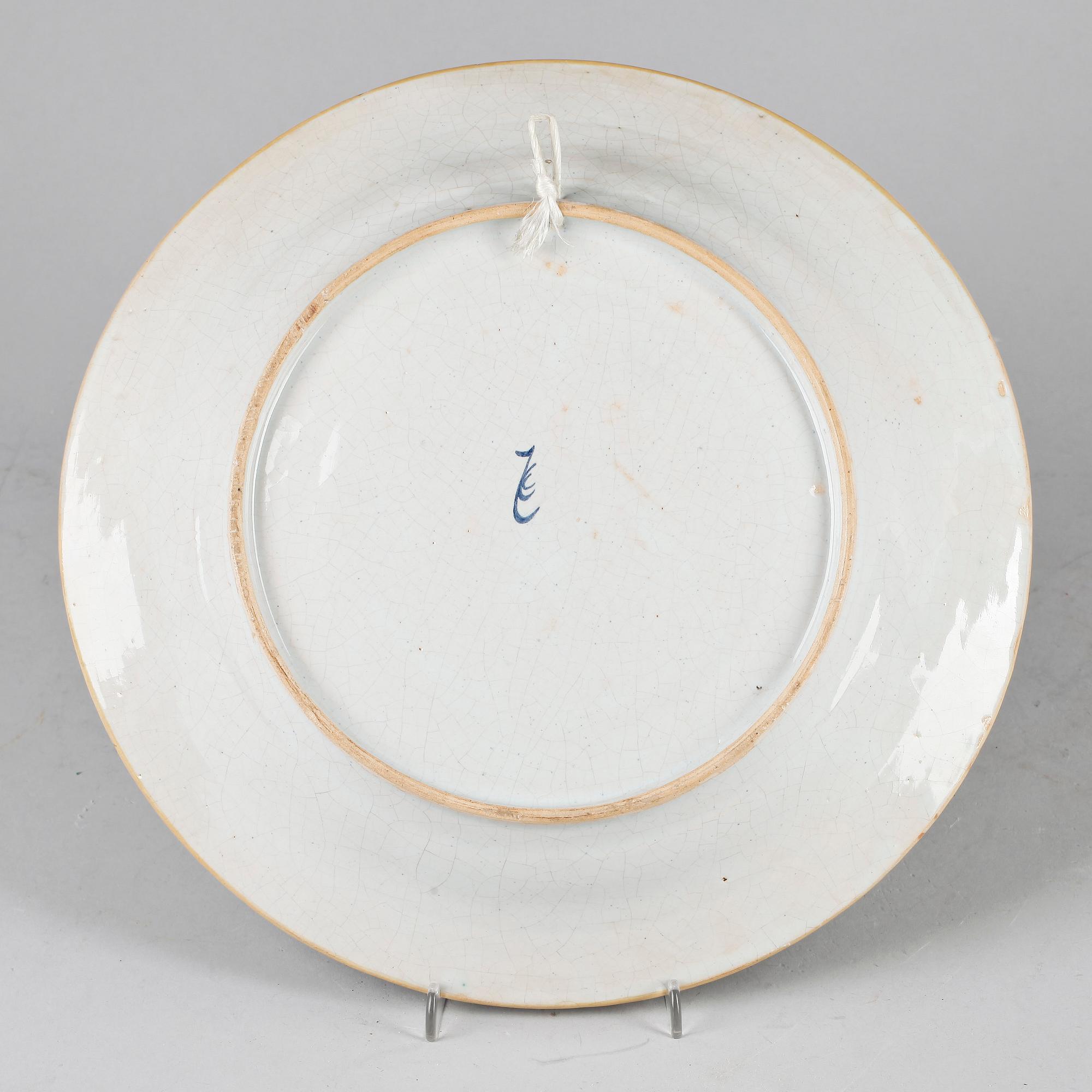 FAT, fajans, Delft, Holland 1780-tal.