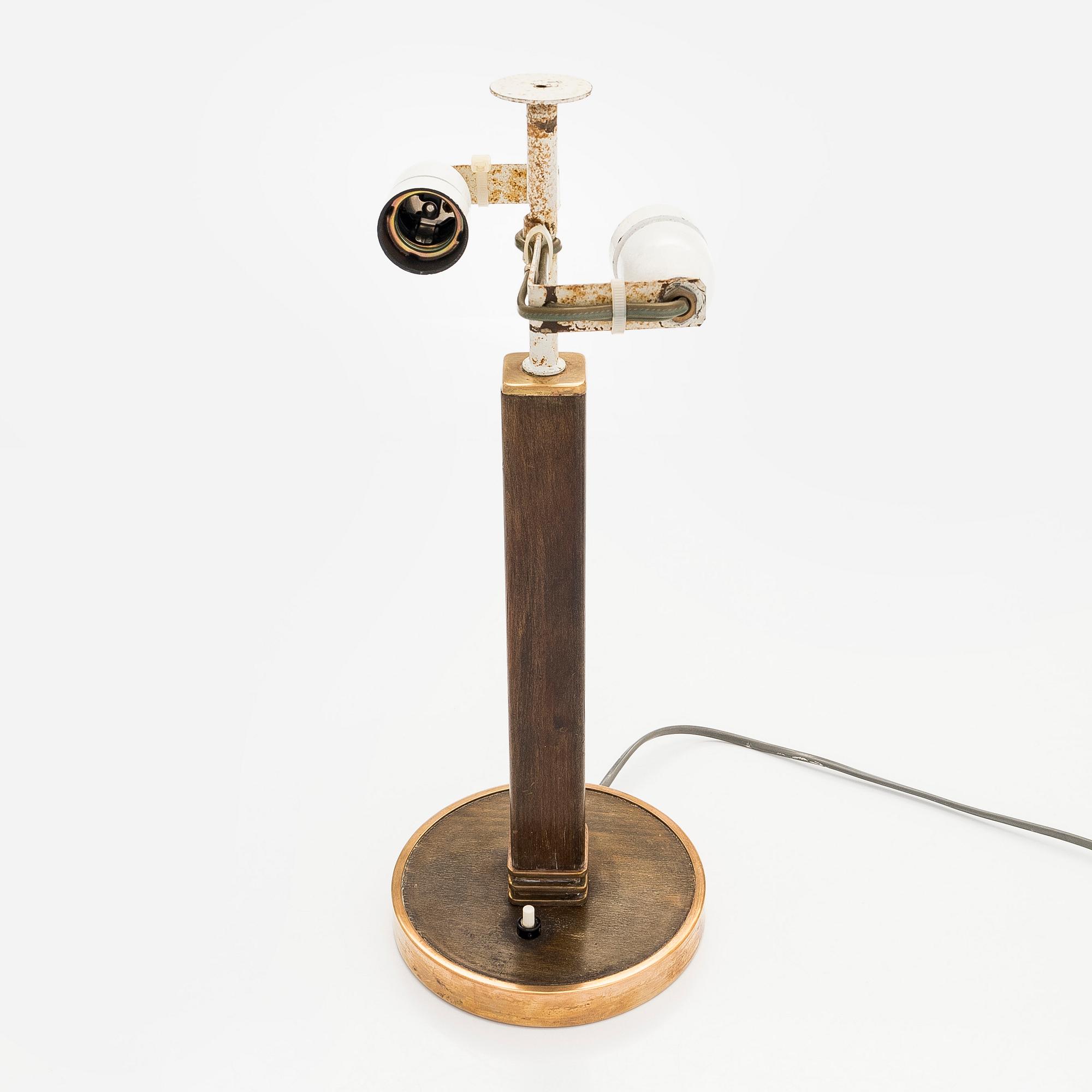 Paavo Tynell, Table lamp, model 5066 for Taito, 1940s.