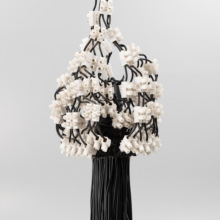 Rody Graumans, a ceiling lamp, "85 lamps", Droog Design, Holland, after 1993, provenance Lasse Åberg.