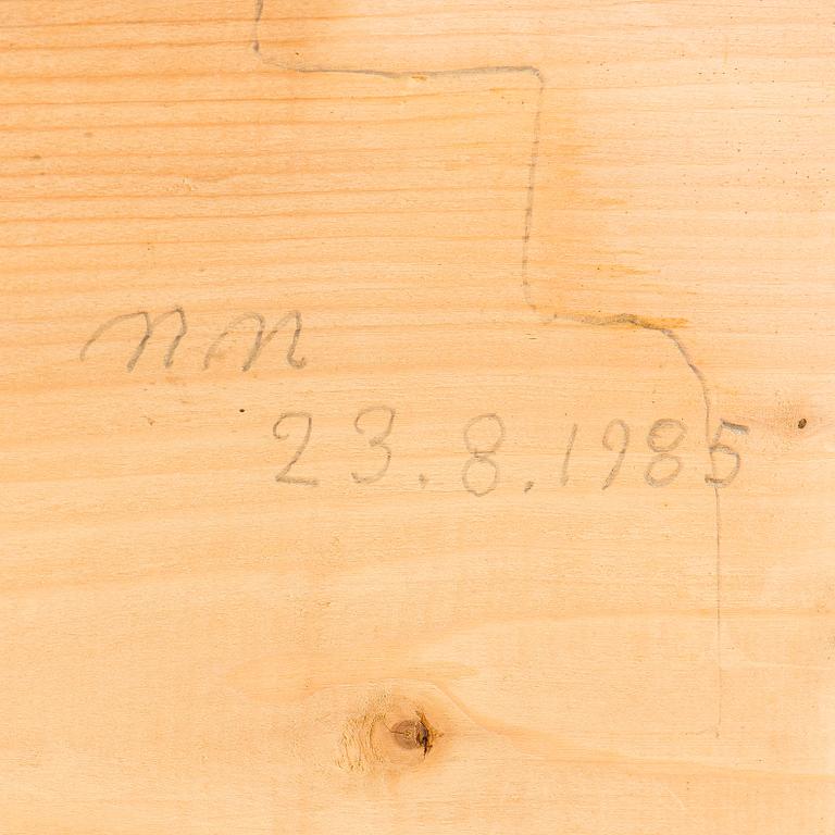 Matti Martikka, Armchair, signed MM 23.8 1985.