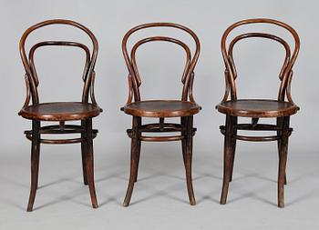 STOLAR, 3 st, Thonetmodell, 1900-talets början.