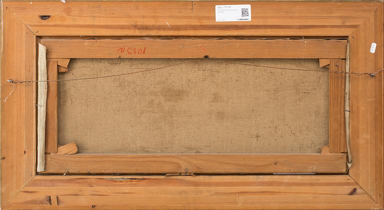 P A PERSSON, olja på duk, signerad.