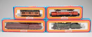 PARTI LOK, Märklin H0, 3170, 3159, 3086 och 3089, 1900-talets andra hälft.