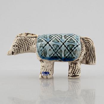 Lisa Larson, figurin, stengods, "Varan", ur serien "Jura", Gustavsberg.