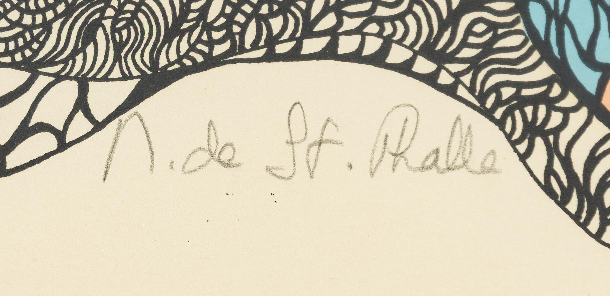 Niki de Saint Phalle, "What shall I do now that you've left me?".