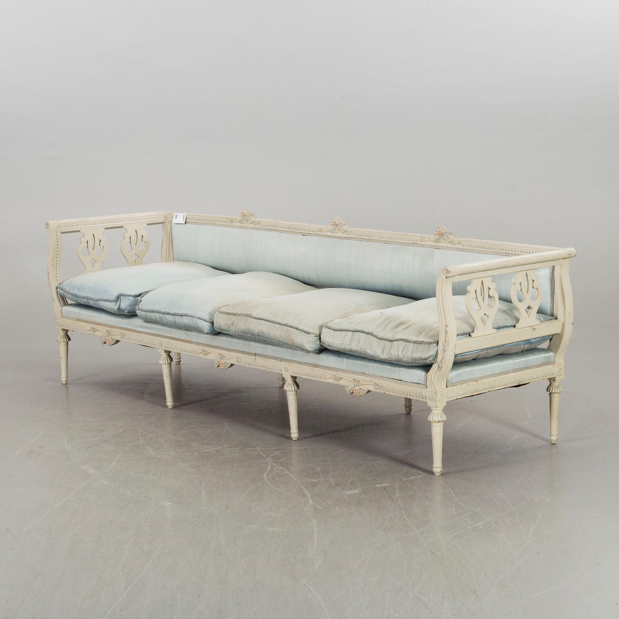 SOFFA, gustaviansk, 1800-talets början.