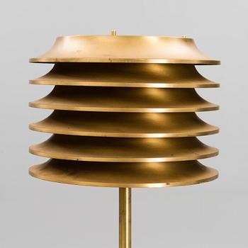 A 1970's floor lamp by Kai Ruokonen for Orno, Finland.