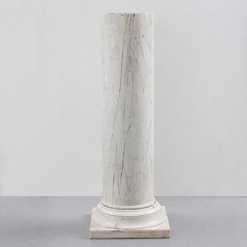 A late Gustavian marble column.