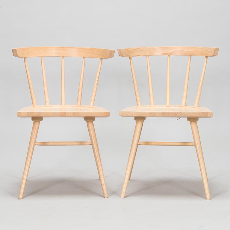 Virgil Abloh, Four "Abloh" chairs model 499 from the Markerad collection for IKEA, 2019.