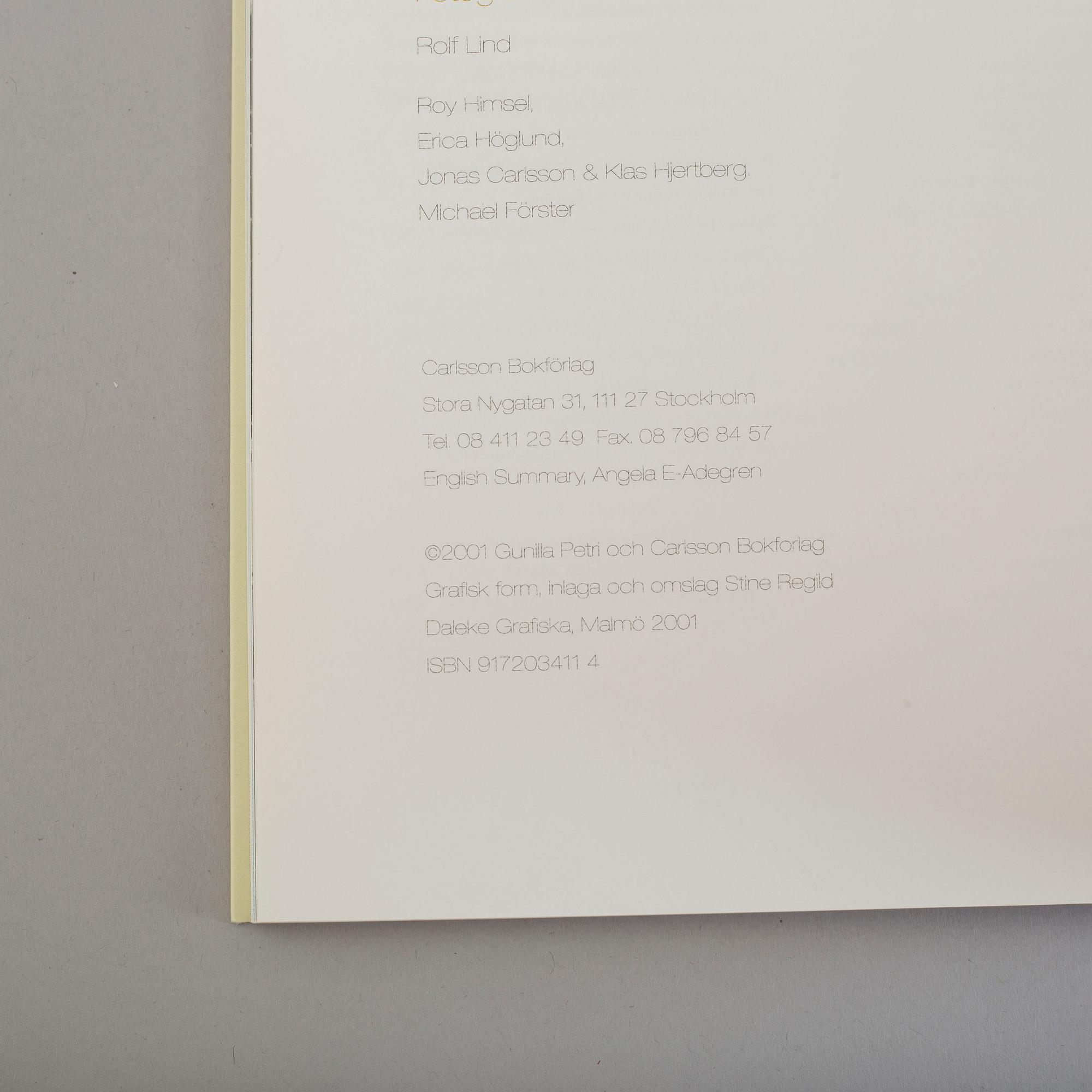 Seven books on Swedish glass, silver and furniture.