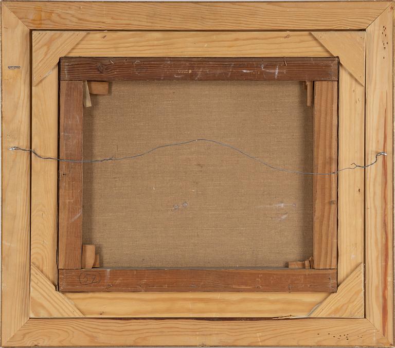 Olle Nordberg, oil on canvas, signed and dated 1924.