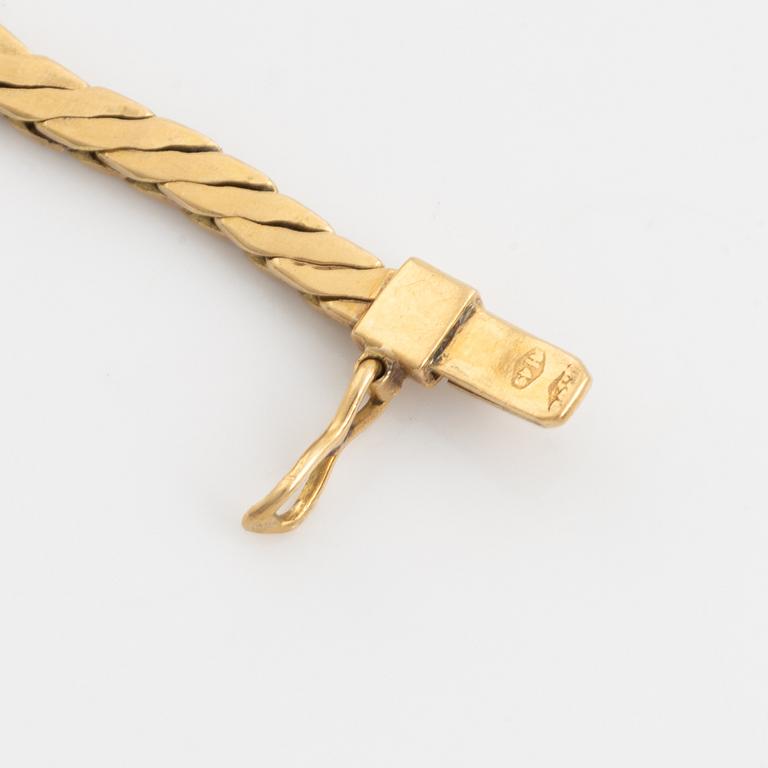 Collier, 18K guld.