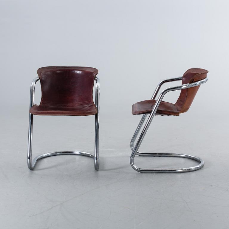 KARMSTOLAR, 4 st, Willy Rizzo, Cidue 1970-tal.