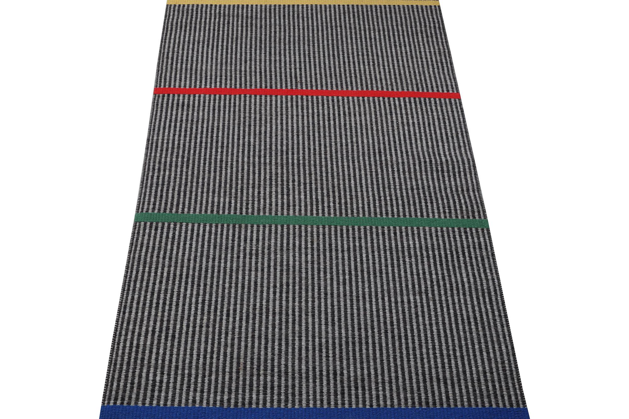 Gunilla Lagerhem Ullberg, a flat weave runner carpet, Kasthall, Sweden, c. 596 x 88 cm.
