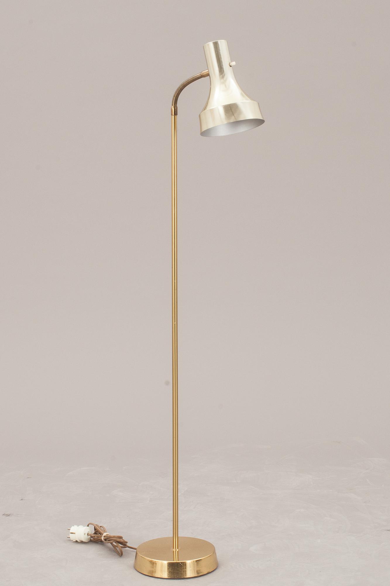 GOLVLAMPA, Möller Armatur, Eskilstuna, 1900-talets andra hälft.