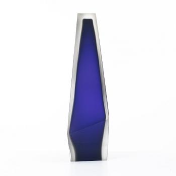 Lena Bergström, skulptur, glas, "Skyscraper one New York", Kosta Boda, 2024.